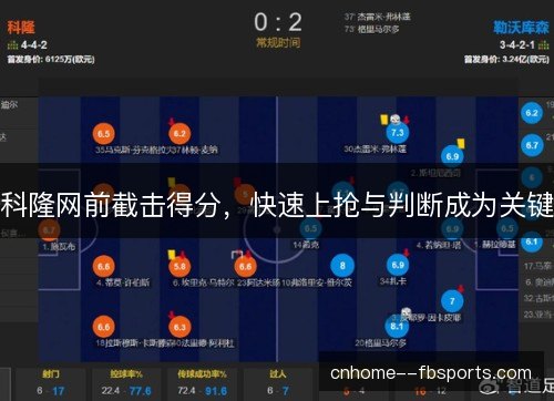 科隆网前截击得分，快速上抢与判断成为关键